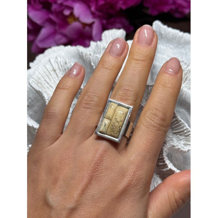 Vintage 925 Sterling Silver Yashma Versions Ring Size 7