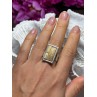 Vintage 925 Sterling Silver Yashma Versions Ring Size 7