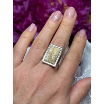 Vintage 925 Sterling Silver Yashma Versions Ring Size 7