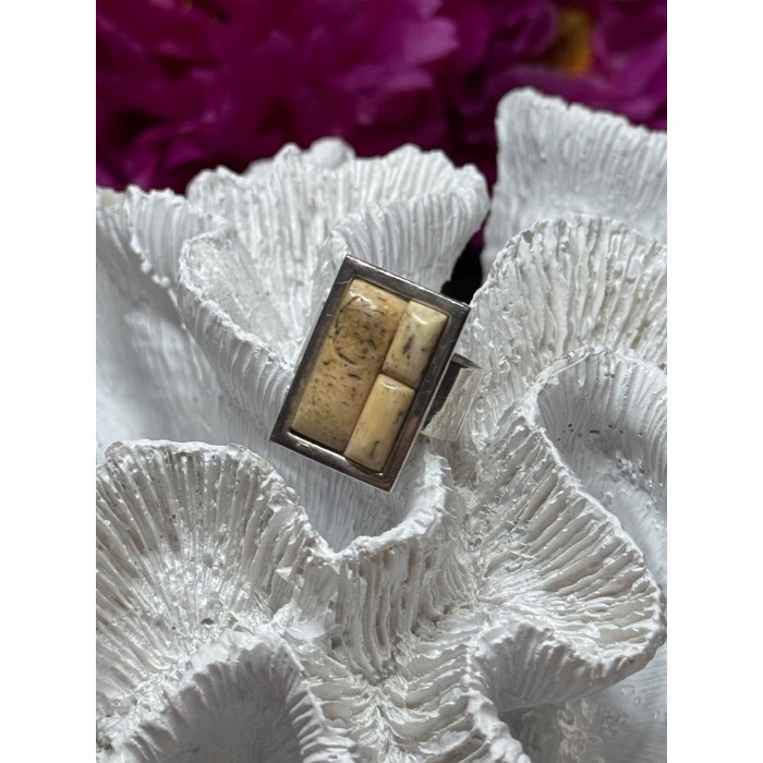 Vintage 925 Sterling Silver Yashma Versions Ring Size 7