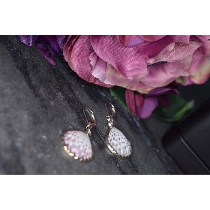 925 Sterling Silver Shells Earrings