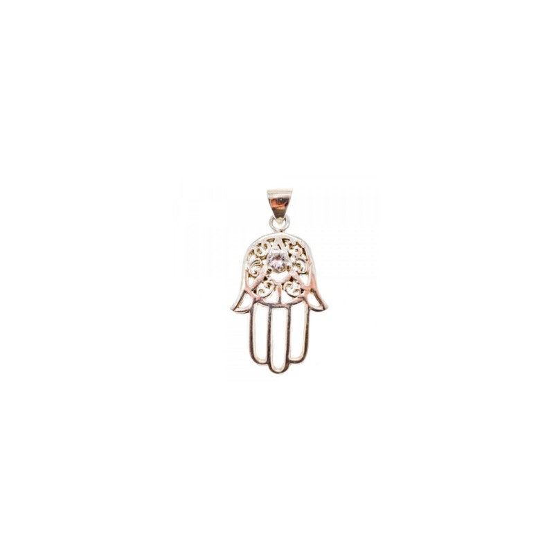 925 Sterling Silver CZ Pendant
