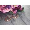 925 Sterling Silver Gold Plated Earrings