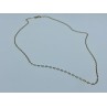 925 Sterling Silver Gold Plated Chain Italy  18.1 In