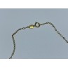 925 Sterling Silver Gold Plated Chain Italy  18.1 In