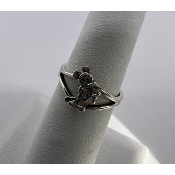 925 Sterling Silver & Walt Disney Prods.sis Ring Size 5