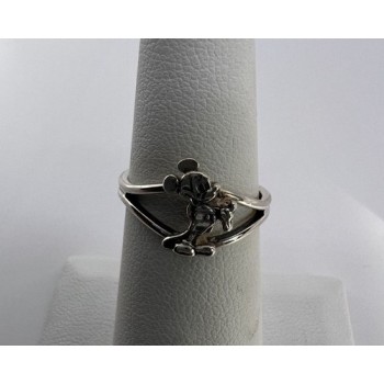 925 Sterling Silver & Walt Disney Prods.sis Ring Size 5