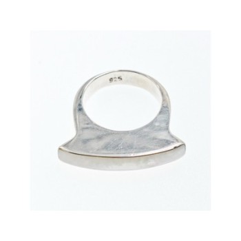 925 STERLING SILVER MOTHER OF PEARL RING SIZE 8.5