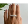 925 STERLING SILVER MOTHER OF PEARL RING SIZE 8.5