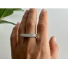 925 STERLING SILVER MOTHER OF PEARL RING SIZE 8.5