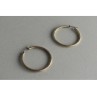 925 Sterling Silver Hoop Earrings Italy