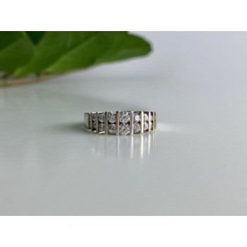 925 Sterling Silver CZ Ring Size 11.75