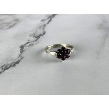 925 Sterling Silver Almandine 