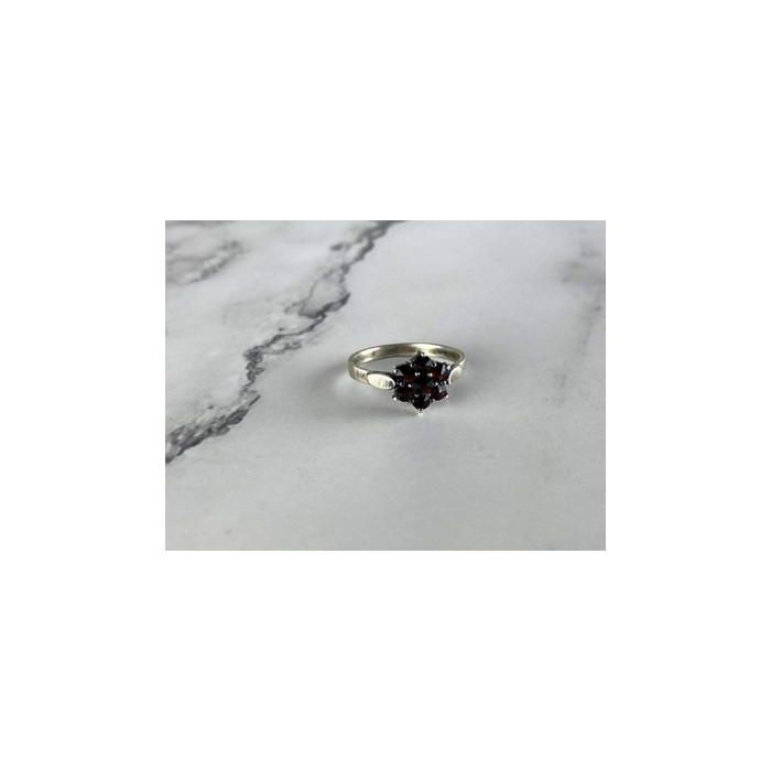 925 Sterling Silver Almandine 