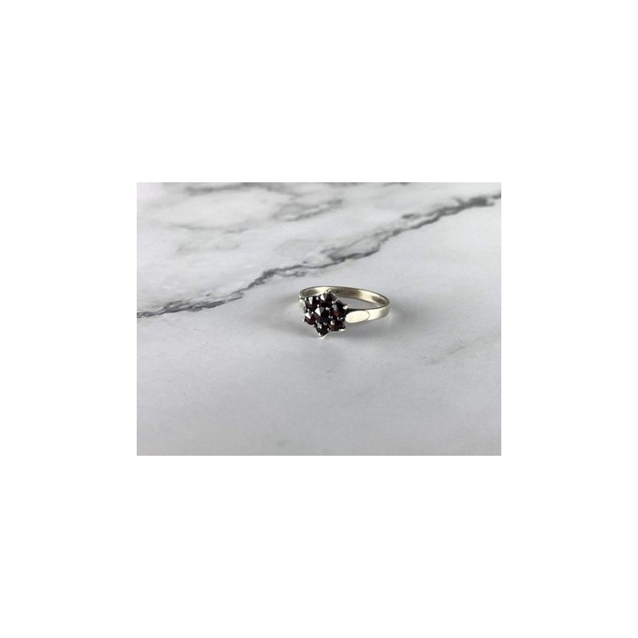 925 Sterling Silver Almandine 