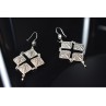 VINTAGE 925 STERLING SILVER EARRINGS