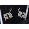 VINTAGE 925 STERLING SILVER EARRINGS