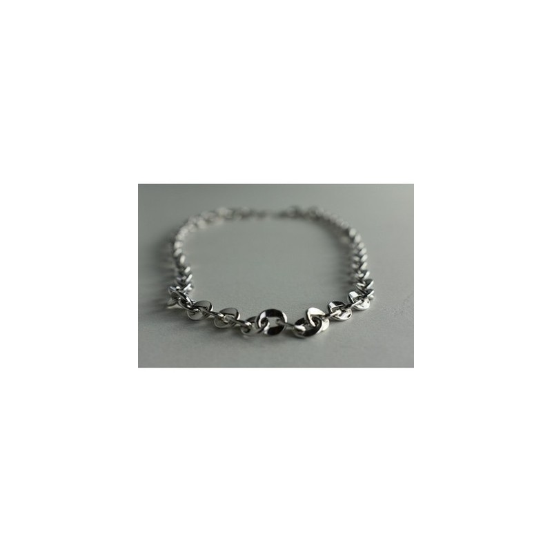 925 Sterling Silver Chain Unisex 23.2 In