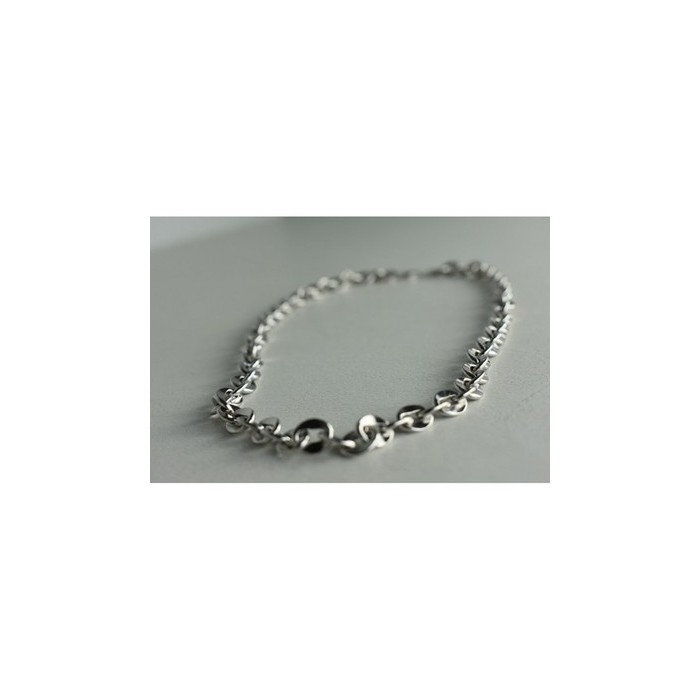 925 Sterling Silver Chain Unisex 23.2 In