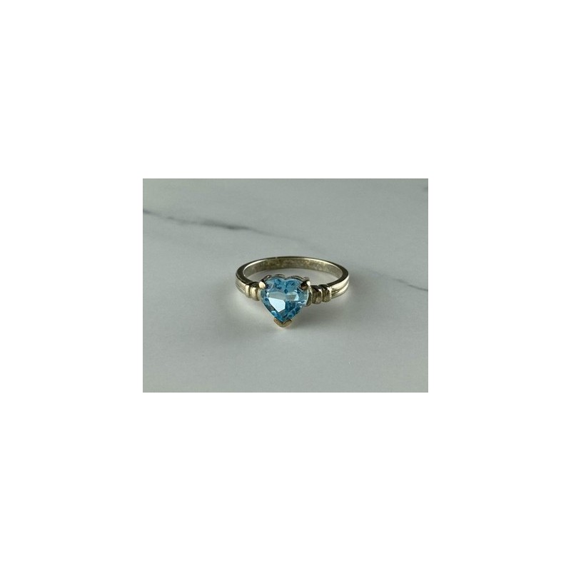925 Sterling Silver Topaz 