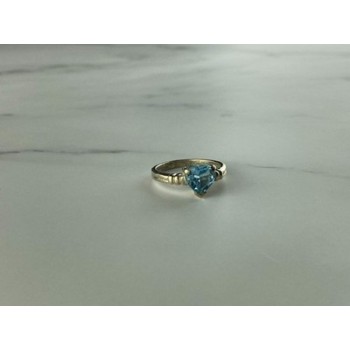 925 Sterling Silver Topaz 