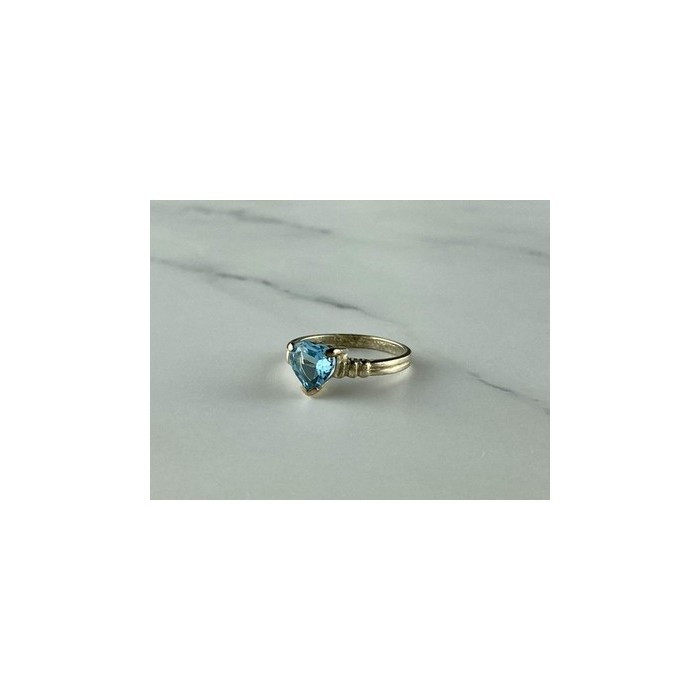 925 Sterling Silver Topaz 