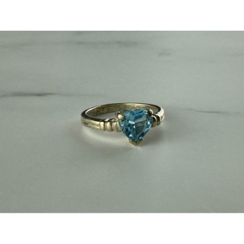 925 Sterling Silver Topaz 
