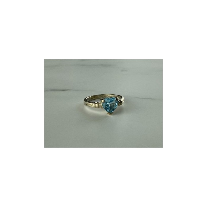 925 Sterling Silver Topaz 