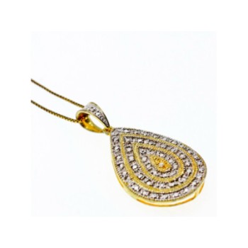 925 Sterling Silver Gold Plated CZ 