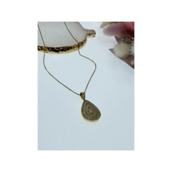 925 Sterling Silver Gold Plated CZ 