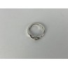 925 Sterling Silver White Sapphire Ring Size 6.5