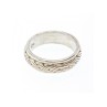 Men's 925 Sterling Silver Band Ring Size 12.5