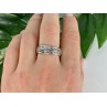 Men's 925 Sterling Silver Band Ring Size 12.5