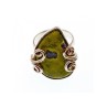 925 Sterling Silver Jasper Ring Size 5.5