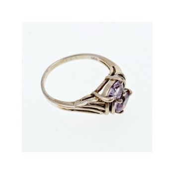 925 Sterling Silver Tanzanite Ring Size 10.25