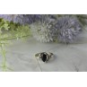 925 Sterling Silver Spinel & Quartz Ring Size 6.5