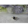 925 Sterling Silver Spinel & Quartz Ring Size 6.5