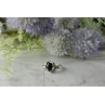 925 Sterling Silver Spinel & Quartz Ring Size 6.5