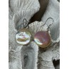 925 STERLING SILVER FRESH WATER PEARL EARRINGS LENGTH 1.8 Inch
