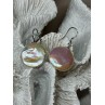925 STERLING SILVER FRESH WATER PEARL EARRINGS LENGTH 1.8 Inch