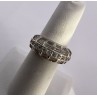 925 Sterling Silver & CZ Ring Size 5