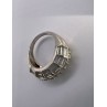 925 Sterling Silver & CZ Ring Size 5