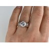 925 Sterling Silver CZ Ring Size 7