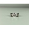 925 Sterling Silver CZ Ring Size 7