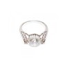 925 Sterling Silver CZ Ring Size 7