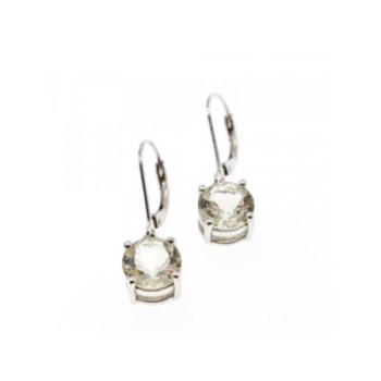 925 STERLING SILVER CITRINE EARRINGS
