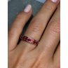 925 Sterling Silver Spinel Ring Size 7.5
