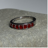 925 Sterling Silver Spinel Ring Size 7.5