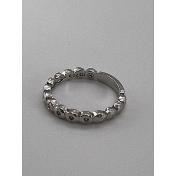 925 Sterling Silver & CZ Ring Size 7