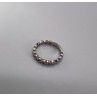 925 Sterling Silver & CZ Ring Size 7